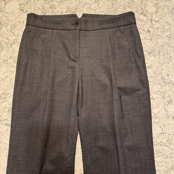 Vintage Y2K Capri Pants Size 8 Wool Tailored Carrie Bradshaw 90s - Picture 5 of 13